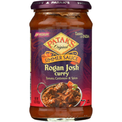 PATAKS: Cooking Sauce Rogan Josh, 15 oz