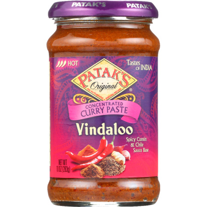 PATAKS: Paste Curry Vindaloo, 10 oz