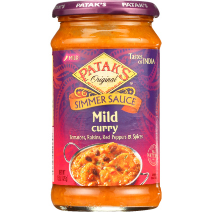PATAKS: Sauce Curry Mild, 15 oz