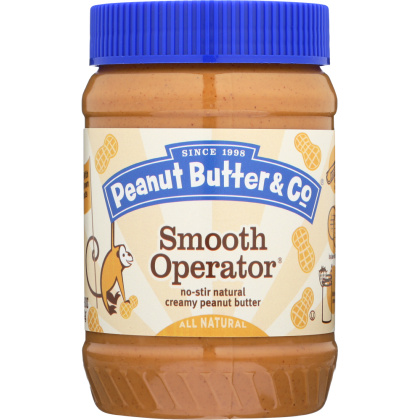 PEANUT BUTTER & CO: Smooth Operator Creamy Peanut Butter, 16 oz