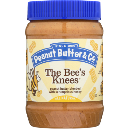 PEANUT BUTTER & CO: The Bee\'s Knees Peanut Butter Blended with Scrumptious Honey, 16 oz