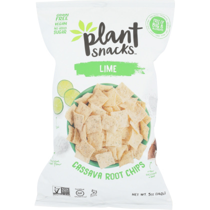 PLANT SNACKS BRAND: Root Lime Cassava Chip, 5 oz