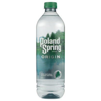 POLAND SPRING: Origin 100% Natural Spring Water, 30.43 fl oz