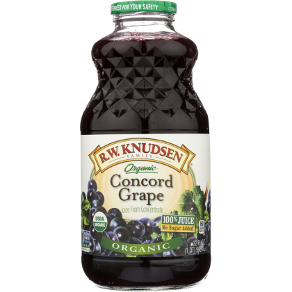 R.W. KNUDSEN FAMILY: Organic Concord Grape Juice, 32 oz