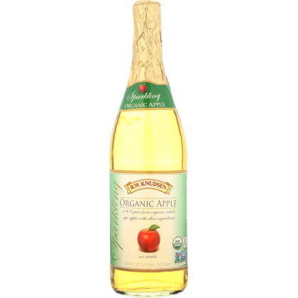 R.W. KNUDSEN FAMILY: Organic Sparkling Apple Juice, 25.4 oz