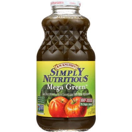 R.W. KNUDSEN FAMILY: Simply Nutritious Mega Green Juice, 32 oz