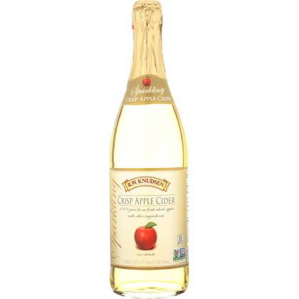 R.W. KNUDSEN FAMILY: Sparkling Crisp Apple Cider, 25.4 oz