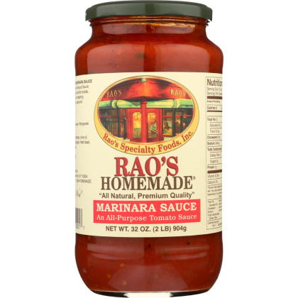 RAO\'S HOMEMADE: Marinara Sauce, 32 oz
