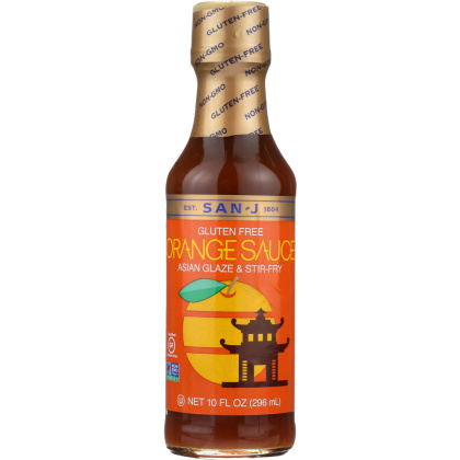 SAN-J: Gluten Free Orange Sauce, 10 oz