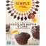 SIMPLE MILLS: Gluten Free Chocolate Muffin and Cake Almond Flour Mix, 10.4 oz
