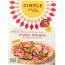 SIMPLE MILLS: Gluten Free Pizza Dough Almond Flour Mix, 9.8 oz