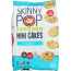 SKINNY POP: Popcorn Mini Cake Sea Salt, 5 oz