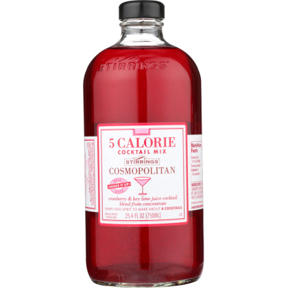 STIRRINGS: 5 Calorie Cosmopolitan Mix, 750 ml