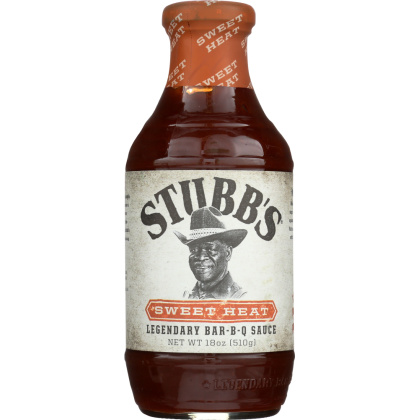 STUBB\'S: All-Natural Bar-B-Q Sauce Sweet Heat, 18 Oz