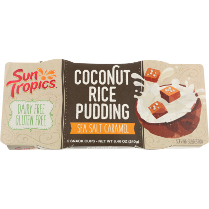 SUN TROPICS: PDDNG RICE COCO SLT CRML (8.460 OZ)