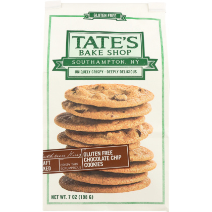TATE\'S BAKE SHOP: Gluten Free Chocolate Chip Cookies, 7 oz