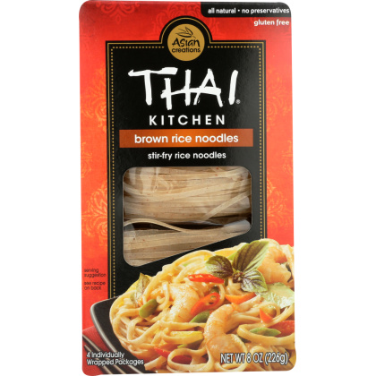 THAI KITCHEN: Brown Rice Noodles, 8 oz