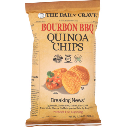 THE DAILY CRAVE: Chip Quinoa Bourbon Bbq, 4.25 oz