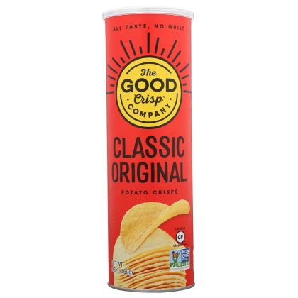 THE GOOD CRISP COMPANY: Classic Original Potato Crisps, 5.6 oz