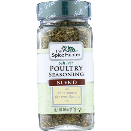 THE SPICE HUNTER: Salt Free Poultry Seasoning Blend, 0.6 oz