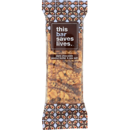 THIS BAR SAVES: BAR GRNLA DRK CHOC PNT BT (1.400 OZ)