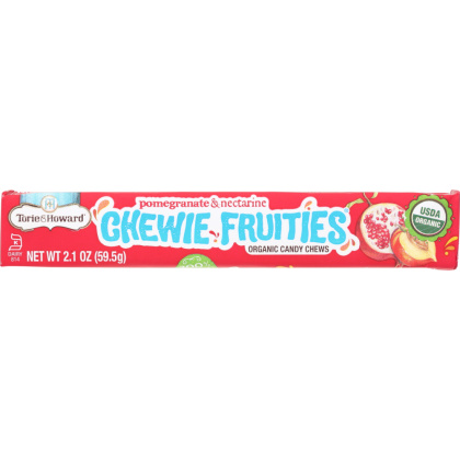TORIE & HOWARD: Candy Fruit Chewie Pomegranate Nectarine Stick, 2.1 oz
