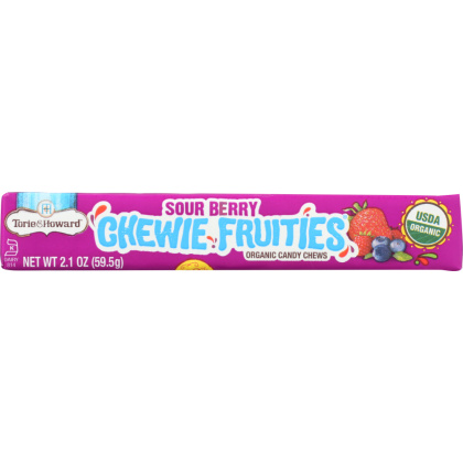 TORIE & HOWARD: Sour Berry Stick Chewie Fruities Stick Pack, 2.1 oz
