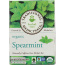 TRADITIONAL MEDICINALS: Organic Spearmint Caffeine Free Herbal Tea 16 Tea Bags, 0.85 oz