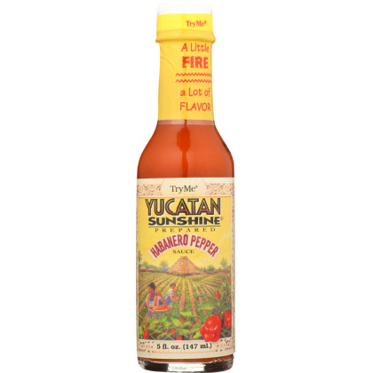 TRY ME: Yucatan Sunshine Habanero Pepper Sauce, 5 Oz