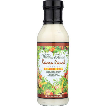 WALDEN FARMS: Calorie Free Dressing Bacon Ranch, 12 oz