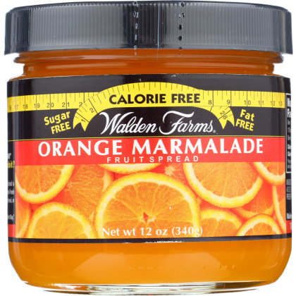 WALDEN FARMS: Calorie Free Fruit Spread Orange Marmalade, 12 oz