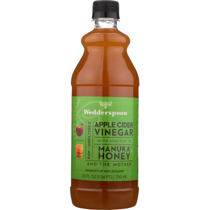 WEDDERSPOON: Apple Cider Vinegar Manuka Honey, 25 oz