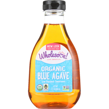WHOLESOME SWEETENERS: Organic Blue Agave, 23.5 oz