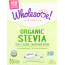 WHOLESOME SWEETENERS: Organic Stevia 35 Packets, 1.23 oz