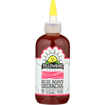 YELLOWBIRD SAUCE Condiment Agave Blue Sriracha, 9.8 oz