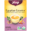 YOGI TEA: Organic Egyptian Licorice Caffeine Free, 16 Tea Bags