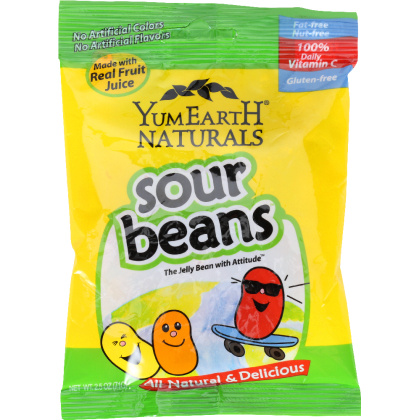 YUMEARTH: Sour Beans, 2.5 oz