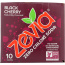 ZEVIA: Black Cherry Zero Calorie Soda 10 Pack, 120 fl oz