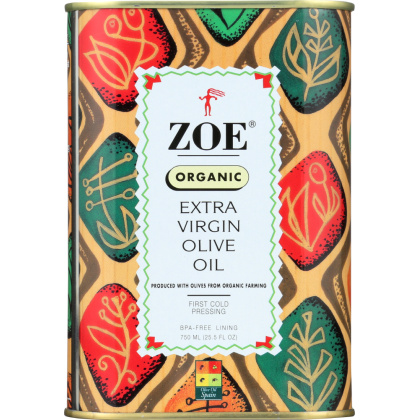 ZOE DIVA SELECT: Oil Olive Extra Virgin Organic, 25.5 oz